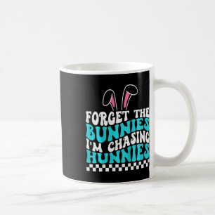 Taza De Café Niños Pascua Olviden a los conejitos que estoy per