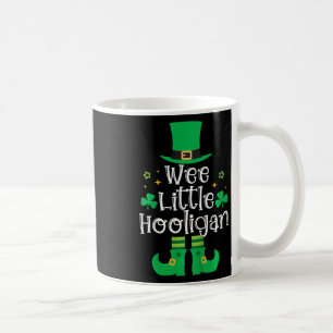Taza De Café Niños Pequeño Granuja Retro Día de San Patricio Ni