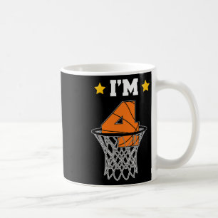 Taza De Café Niños, tengo 4 años, fiesta de cumpleaños de Byske