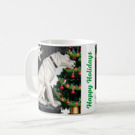 Taza De Café Nipper, La Mug De Los Navidades Perros De RCA