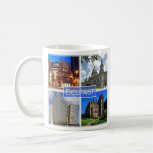 Taza De Café NIR003 BELFAST, Irlanda del Norte,