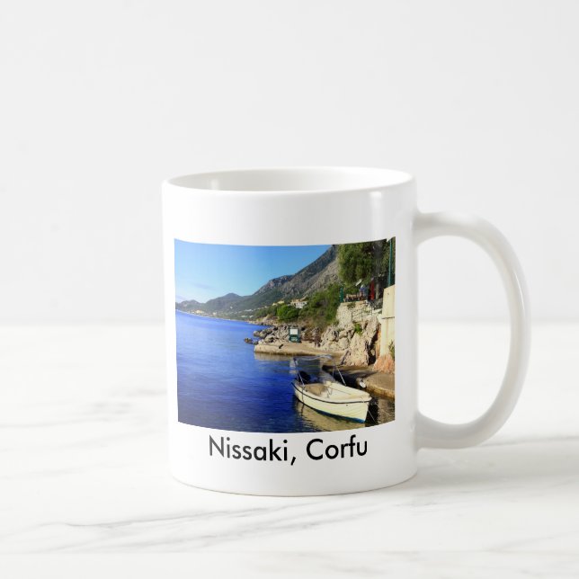 Taza De Café Nissaki, Corfú (Derecha)