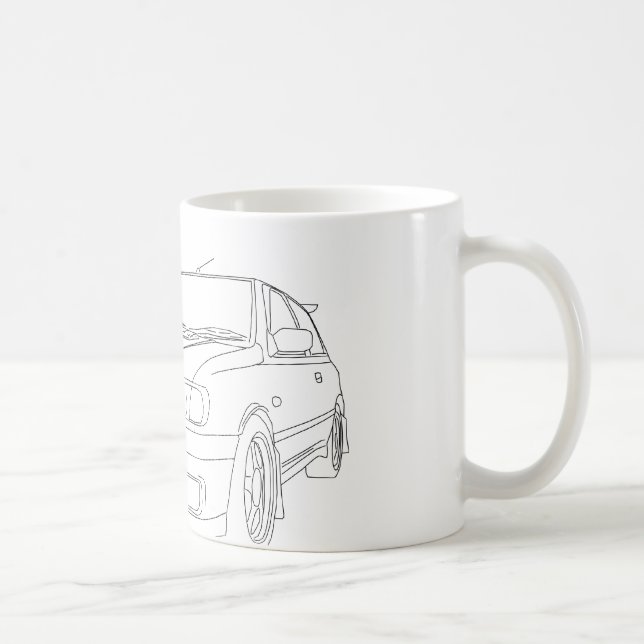 Taza De Café Nissan Pulsar GTiR (Derecha)