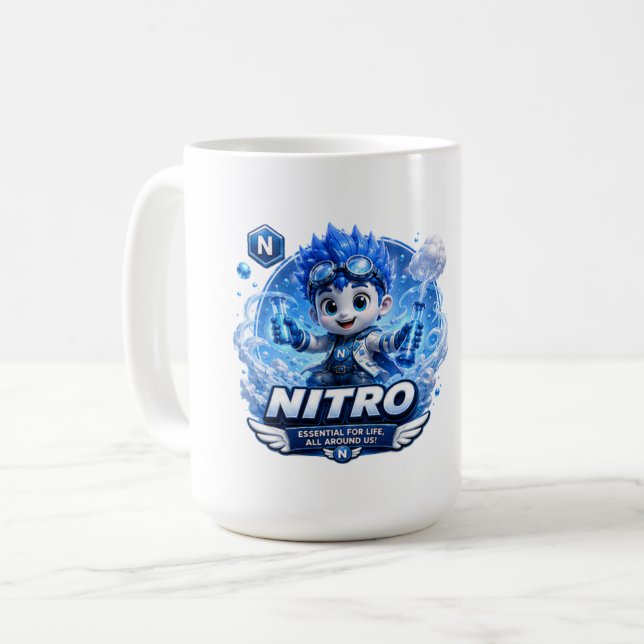 Taza De Café Nitrógeno de ATOMIVRA (Anverso izquierdo)