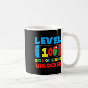 Taza De Café Nivel 100 Días De Escuela Desbloqueado Videojuegos