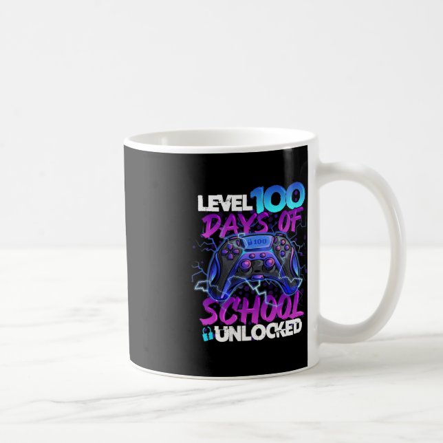 Taza De Café Nivel 100 Días Escolares Desbloqueados Jugador Chi (Derecha)