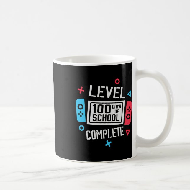 Taza De Café Nivel 100 Días Escolares Videos Completos Smar Jue (Derecha)