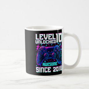 Taza De Café Nivel 10 desbloqueado increíble desde 2016 10º cum