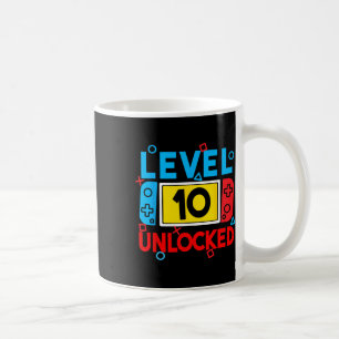 Taza De Café Nivel 10 Jugador desbloqueado 10.º Videojuego de c