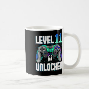 Taza De Café Nivel 11 Videojuego desbloqueado 11º Jugador de Cu