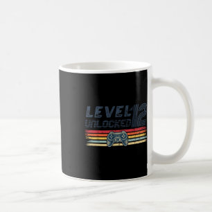 Taza De Café Nivel 12 Desbloqueado Videojuego Cumpleaños 12 Jug