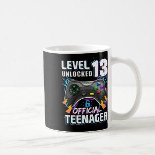 Taza De Café Nivel 13 Desbloqueado Videojuego Oficial Adolescen