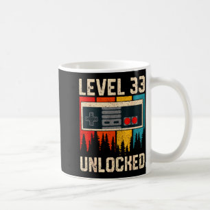 Taza De Café Nivel 33 Desbloqueado Controlador de Videojuego Cu