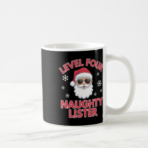 Taza De Café Nivel 4 Naughty Lister - Nivel Cuatro Naughty List