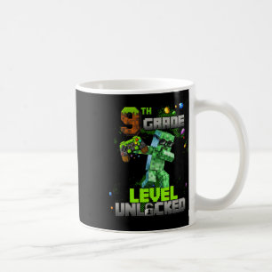 Taza De Café Nivel 9 Desbloqueado Increíble Desde 2016 Cumpleañ