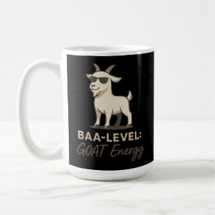 Taza De Café Nivel de balido: Energía de la CABRA Divertida Gen