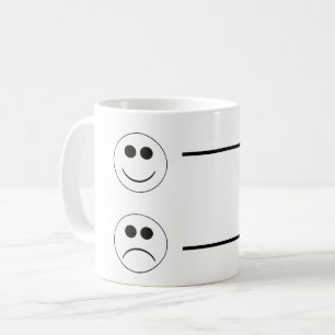Taza De Café Nivel de café triste