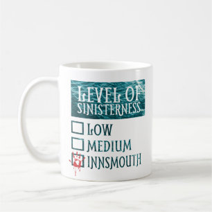 Taza De Café Nivel de Innsmouth Lovecraft