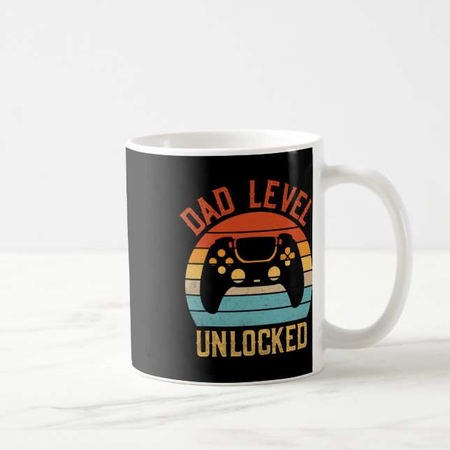 Taza De Café Nivel de Papá Desbloqueado - Juego Amante Pronto S (Derecha)