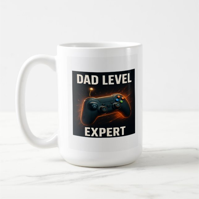 Taza De Café Nivel de papá: experto (Izquierda)