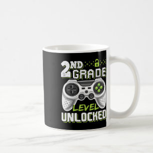 Taza De Café Nivel desbloqueado videojuego Regreso a clases Gam