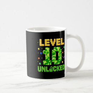 Taza De Café Nivel Divertido 10 Desbloqueado Cumpleaños 10 Juga