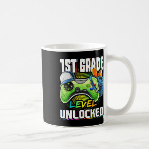 Taza De Café Nivel Grado Desbloqueado Videojuego De Vuelta Al E
