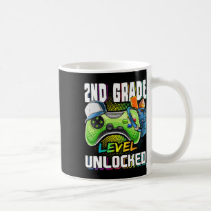 Taza De Café Nivel Grado Desbloqueado Videojuego De Vuelta Al E