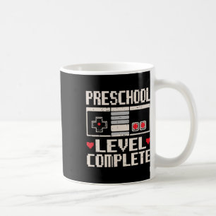 Taza De Café Nivel Preescolar Gamer Graduado Cl Promoción 2025