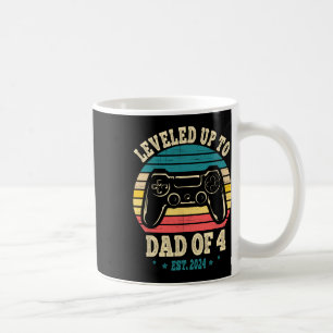 Taza De Café Nivelado Hasta Papá De 4 Promocionado A Papi Gamer