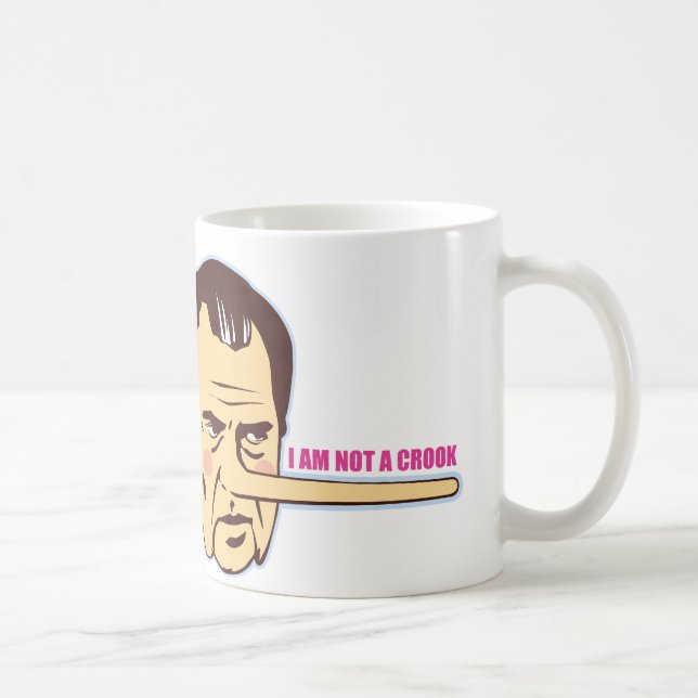 Taza De Café Nixon, no soy ladrón (Derecha)