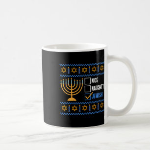 Taza De Café Niza Feo Judío Feo Hanukkah - Hanukkah