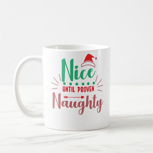 Taza De Café Niza hasta que se pruebe la mala cita de Navidades (Izquierda)