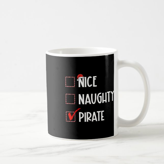 Taza De Café Niza Navidades del Pirata Santa Claus (Derecha)