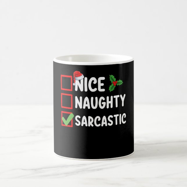 Taza De Café Niza Navidades sarcásticos (Centro)