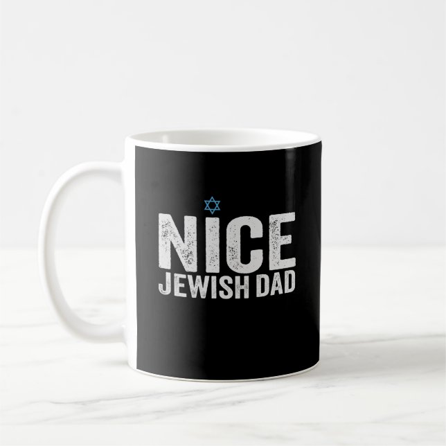 Taza De Café Niza regalo de la familia judía Hanukkah (Izquierda)