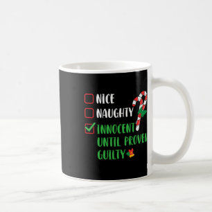 Taza De Café Niza traviesa inocente hasta cristiana culpable de