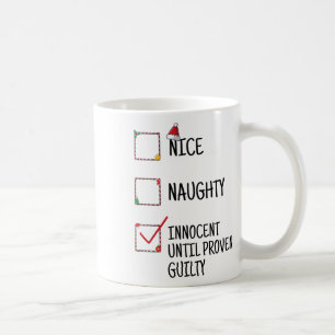 Taza De Café Niza traviesa inocente hasta cristiana culpable de