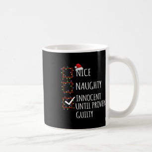 Taza De Café Niza traviesa inocente hasta cristiana culpable de