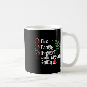 Taza De Café Niza traviesa inocente hasta cristiana culpable de