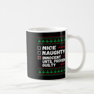 Taza De Café Niza traviesa inocente hasta cristiana culpable de