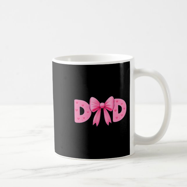 Taza De Café Nk Bow Dad Cket Proud Dad Daughter Matching Father (Derecha)