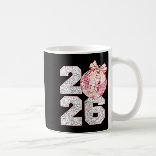 Taza De Café Nk Coquette 2026 New Year Shirt _ Aesthetic Holida (Derecha)
