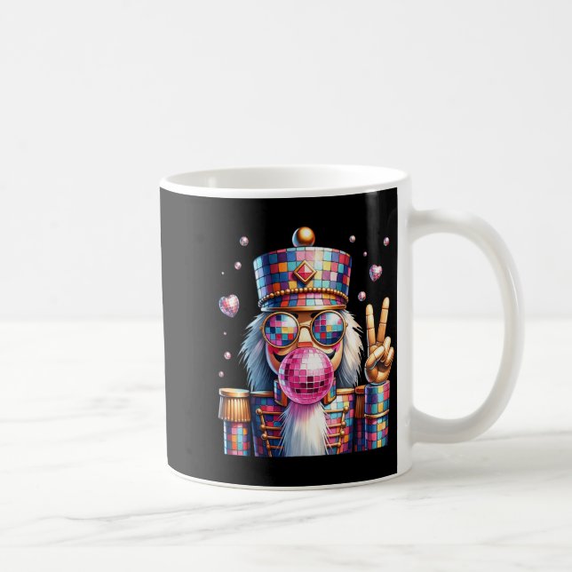 Taza De Café Nk Disco Nutcracker Bubblegum Christmas For Men Wo (Derecha)