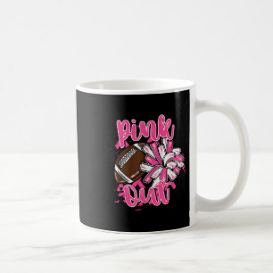 Taza De Café Nk Out Fútbol Concienciación Sobre El Cáncer De Ma