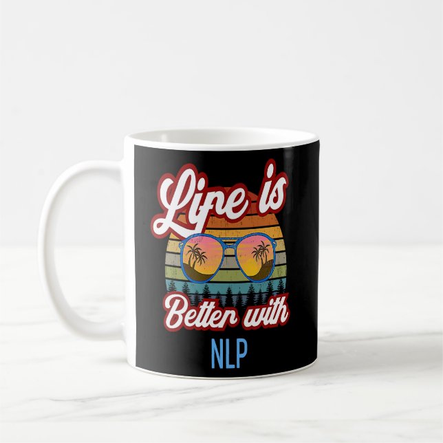 Taza De Café NLP Vintage Sunset NLP Teachinner (Izquierda)