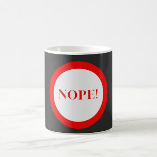 Taza De Café ¡No!