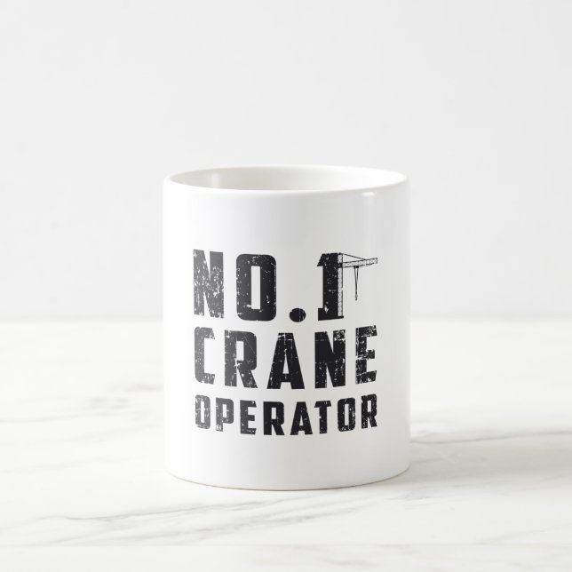 Taza De Café No. 1 Crane Operator Workers Construction Site (Centro)