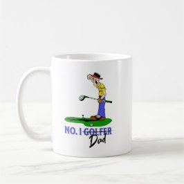 Taza De Café No. 1 Golfer Dad