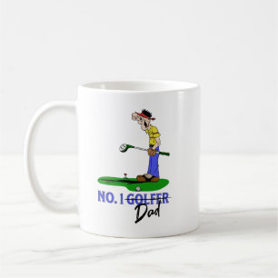 Taza De Café No. 1 Golfer Dad